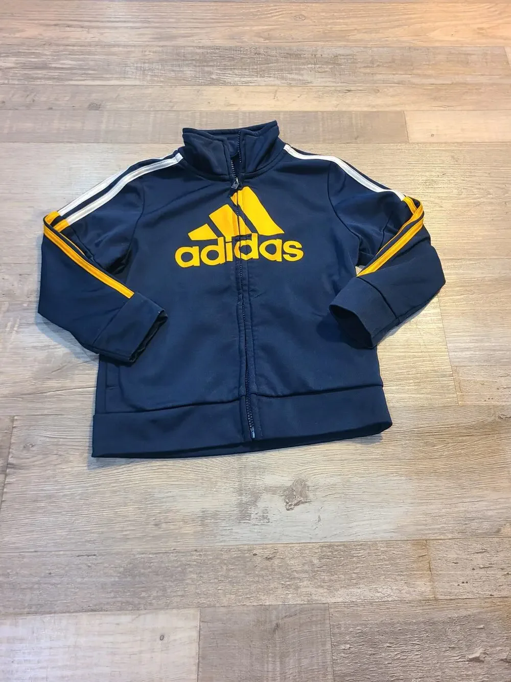 Adidas 24 month boys zip up thin jacket